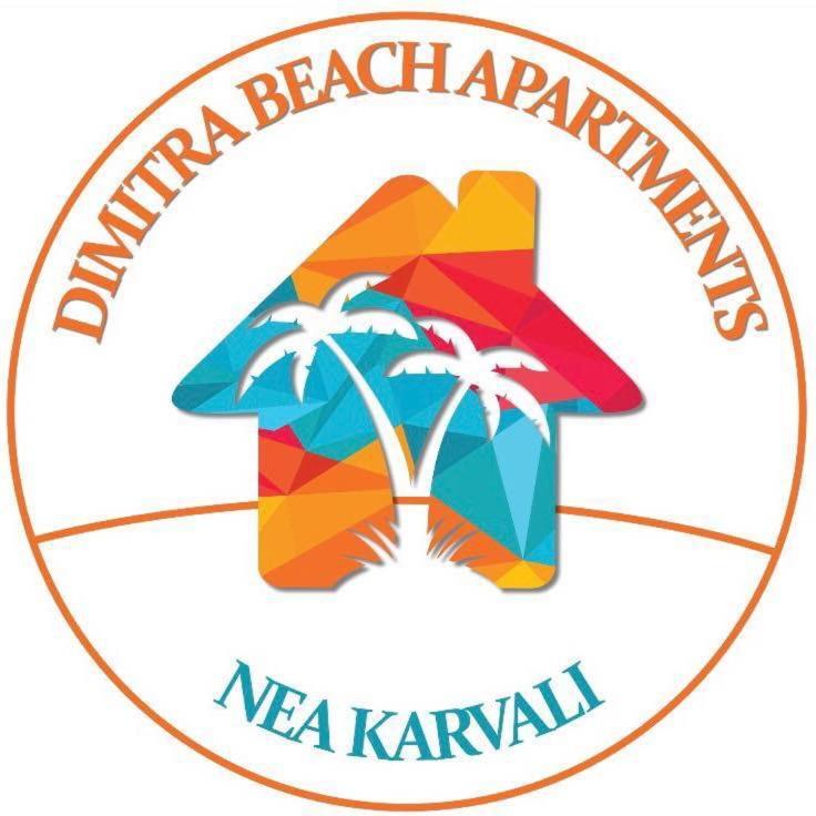 Dimitra Beach Apartments - Nea Karvali Kavala Eksteriør bilde